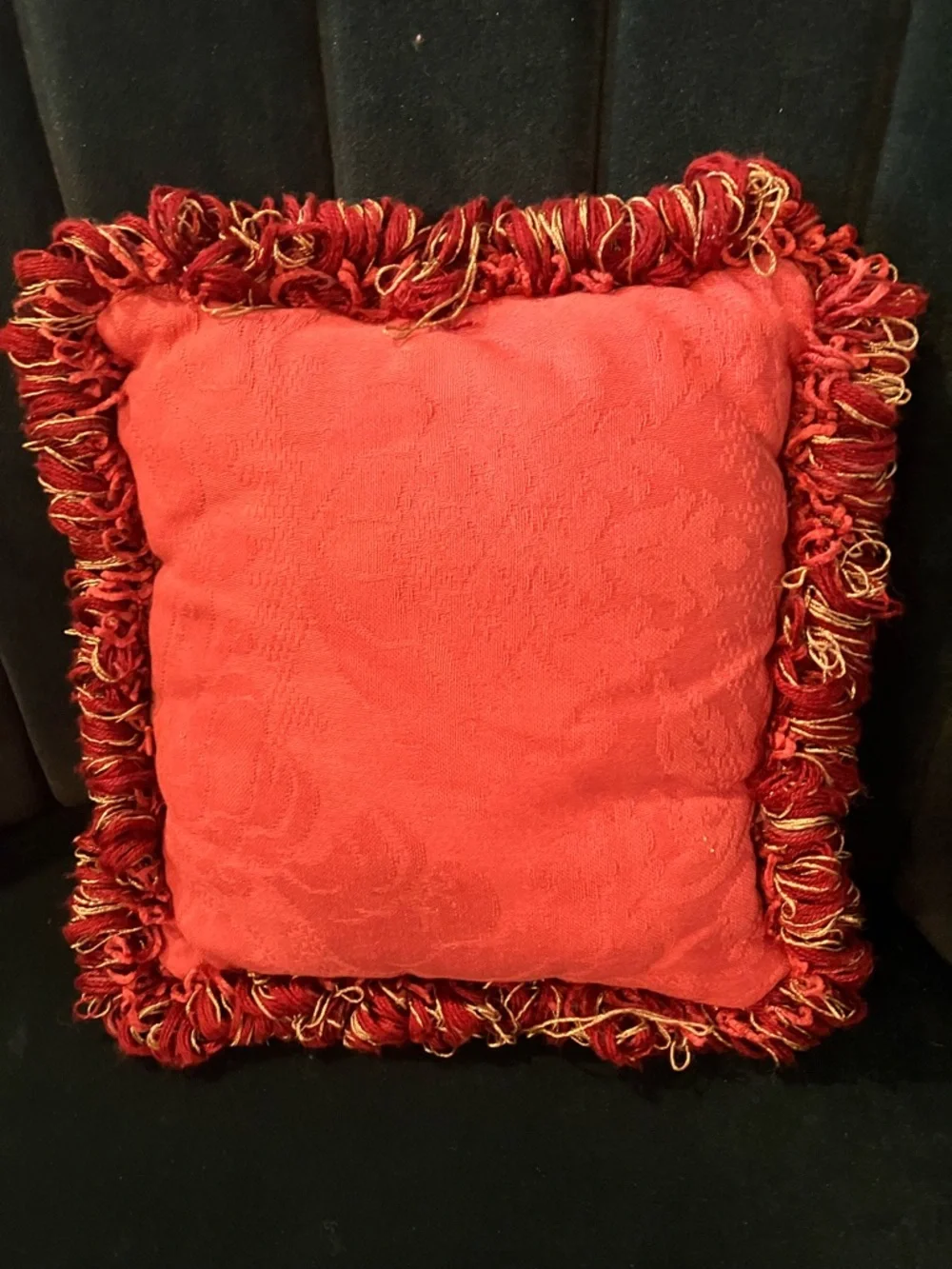 Vintage Fruit Tapestry Accent Pillow